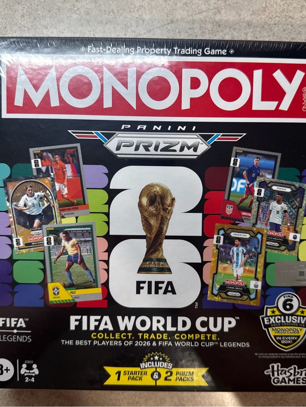 Monopoly FIFA World Cup Trading Game - Black by Monopoly